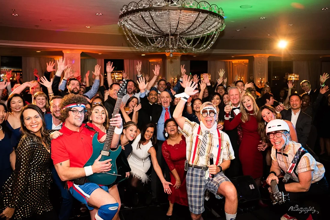 Group shot of a corporate party