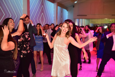a lady dancing at the dance floor in an event